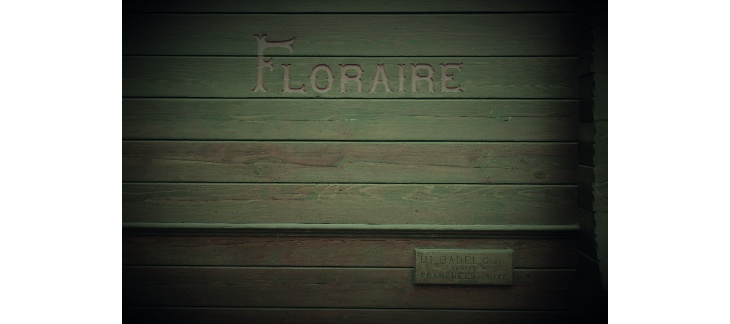 Chalet Floraire, inscriptions, © OPS