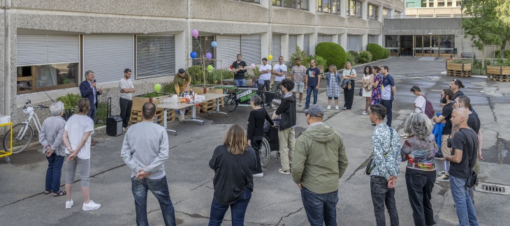 Plantation des potagers © J. Marburg 