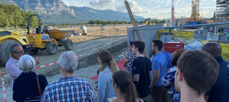 Visite de chantier - photo Jad Khouri