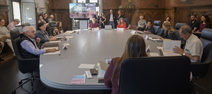 Portes ouvertes Hôtel-de-Ville du 7 octobre 2023 - salle du Conseil d'Etat