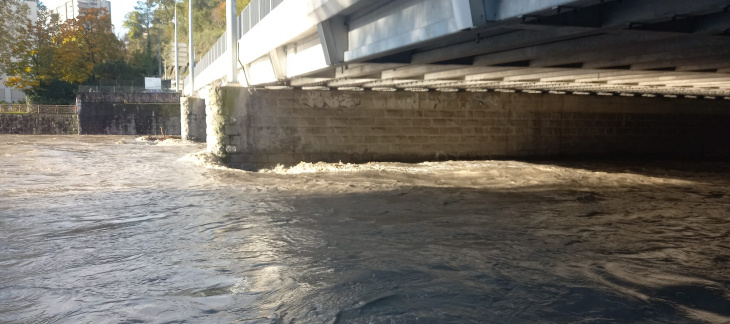 Crue de l'Arve - 27 octobre 2023