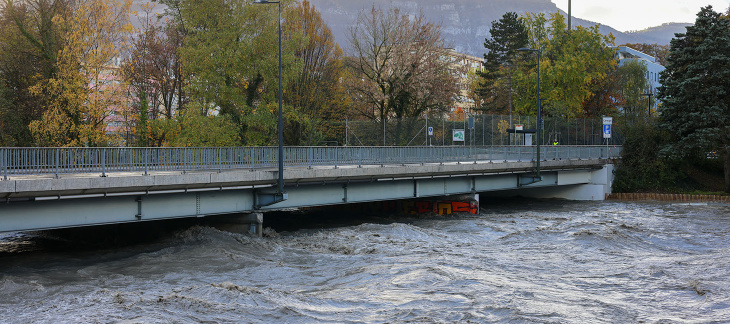 Crue de l'Arve 2023 (c)Etat de Genève