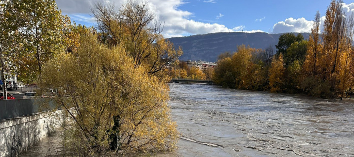 Crue de l'Arve 15 novembre 2023