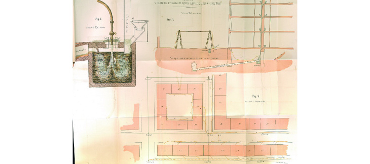 V. Amoudruz, la vidange hydraulique, 1882