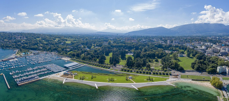 Plage des Eaux-Vives - © Etat de Genève
