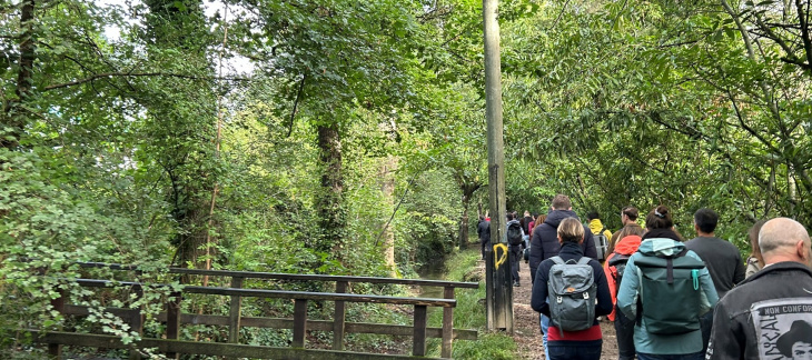 Visite de terrain à Versoix