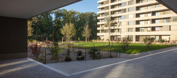 Quartier Belle-Terre - vue Jardin - photo Batima-C2I @Yves André