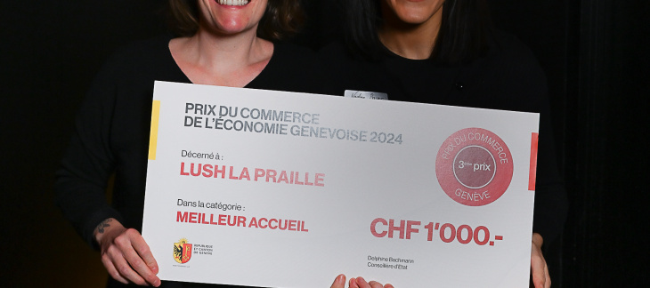 Lush, 3ème Prix du meilleur accueil