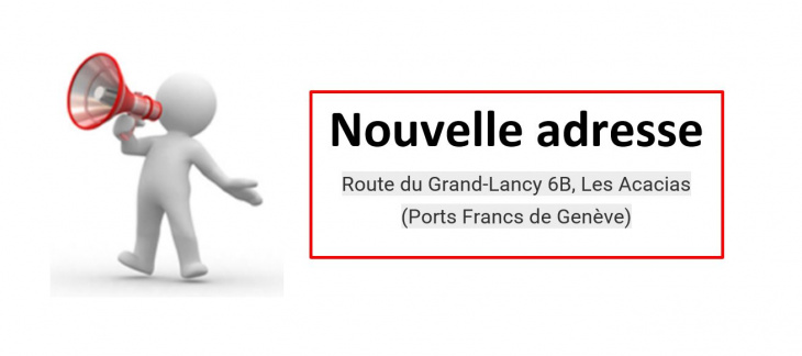Nouvelle adresse