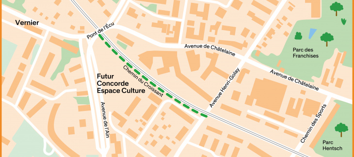Plan travaux secteur Concorde (septembre 2025)