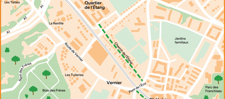 Plan travaux secteur Étang (septembre 2025)