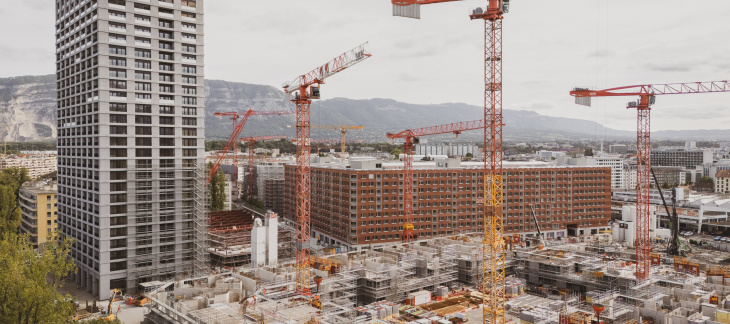 Chantier Quai des Vernets (sept. 2025) © Julie Masson