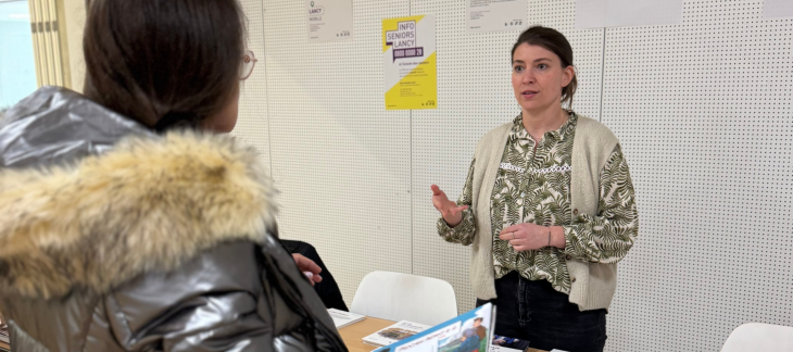 Stand du Pôle Seniors de la Ville de Lancy 