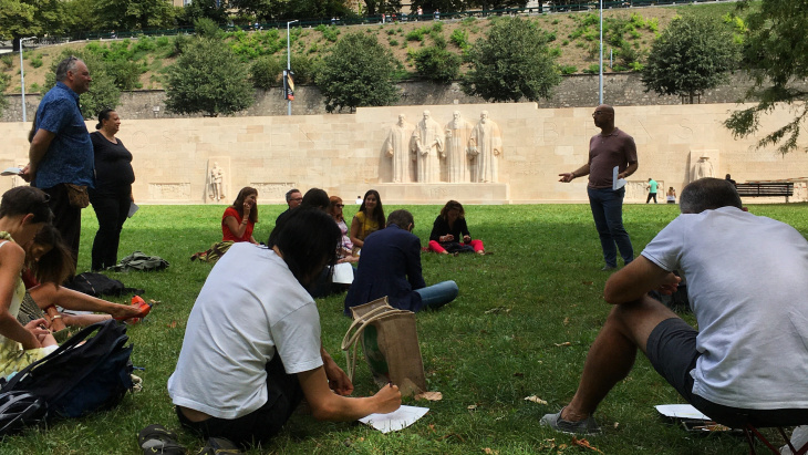 Les participants au Meetup