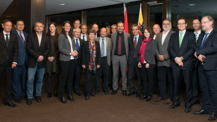 Participants au dîner du Conseil d'Etat le 6 novembre 2017 en l'honneur de la CPE-N