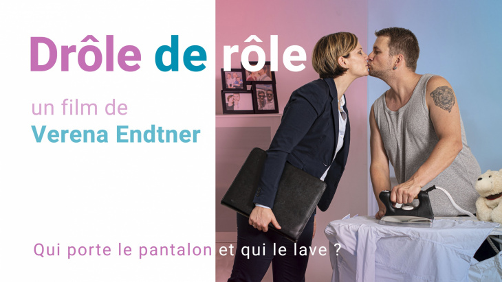 nouveau couple la femme travaille et l'homme reste à la maison