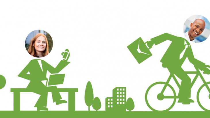 Usagers des entreprises de la voie verte