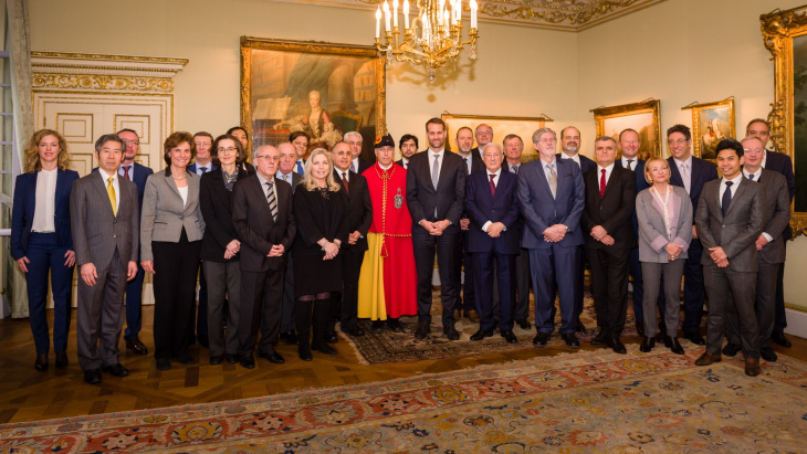 Présentation des vœux du Corps consulaire de Genève aux autorités genevoises