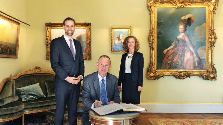 Visite de coutoisie de S.E. Monsieur l'Ambassadeur Christopher GRIMA, Représentant permanent de la République de Malte auprès de