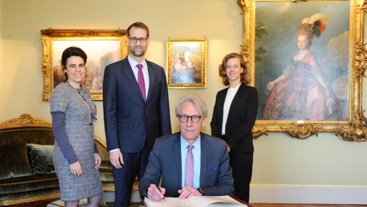 Visite de courtoisie de Monsieur Jean-Luc Blondel, sous-préfet de St-Julien-en-Genevois