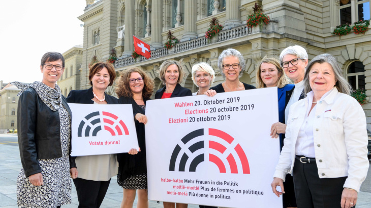 femmes en campagne au conseil national