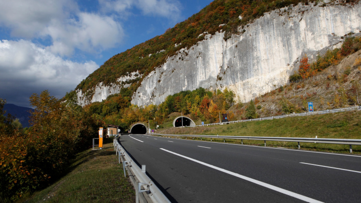 Tunnel du Vuache sur l'A40