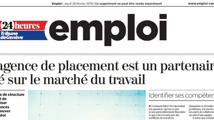 L'agence de placement est un partenaire clé sur le marché du travail 