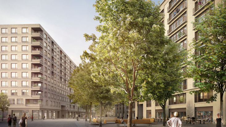 Espaces publics de quartier des Vernets