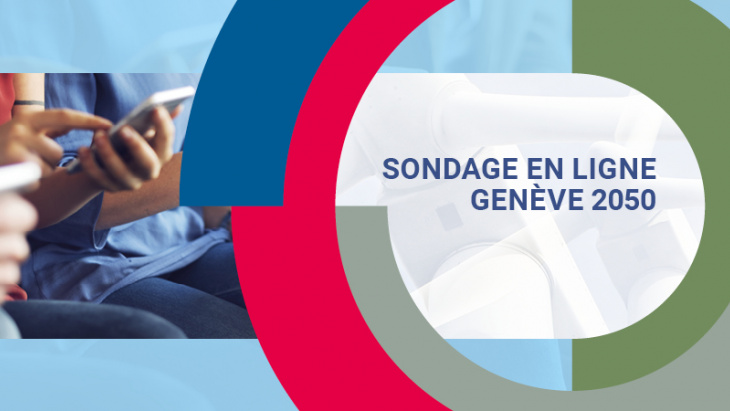 Banner sondage en ligne GENÈVE 2050