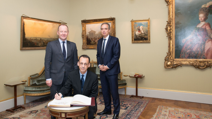 Visite de courtoisie de S.E. Monsieur Evandro Didonet, Ambassadeur de la République fédérative du Brésil en Suisse 