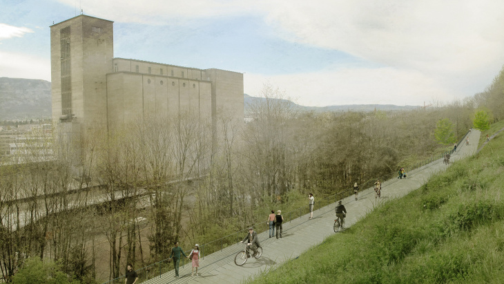 Promenade Nicolas-Bouvier © PROAP