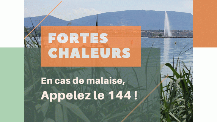 Fortes chaleurs - avis de mise en garde