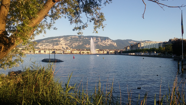 Canicule sur Genève