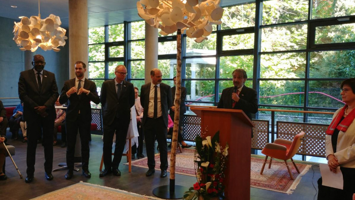 Inauguration du nouveau bâtiment de siège de la FICR