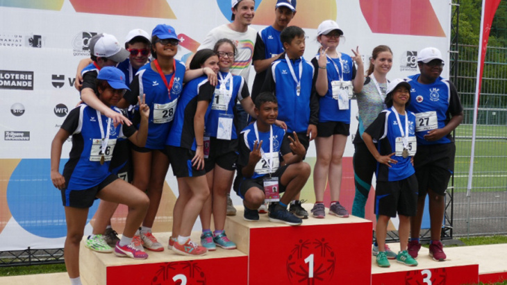 Les élèves du CMP Bois Caran 