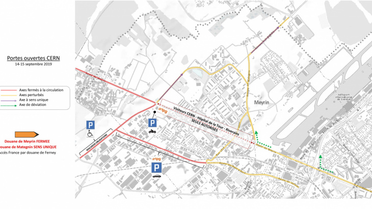 Plan des restrictions de circulation