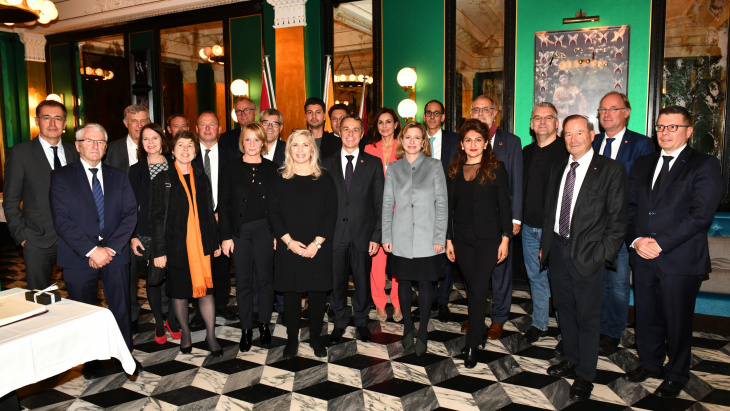 Réception en l'honneur des membres de la Commission de politique extérieure du Conseil national (CPE-N)