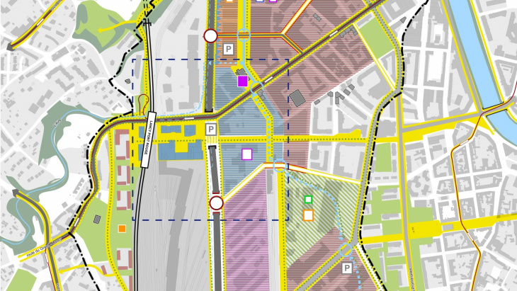 plan de synthèse du PQD Praille Acacias Vernets