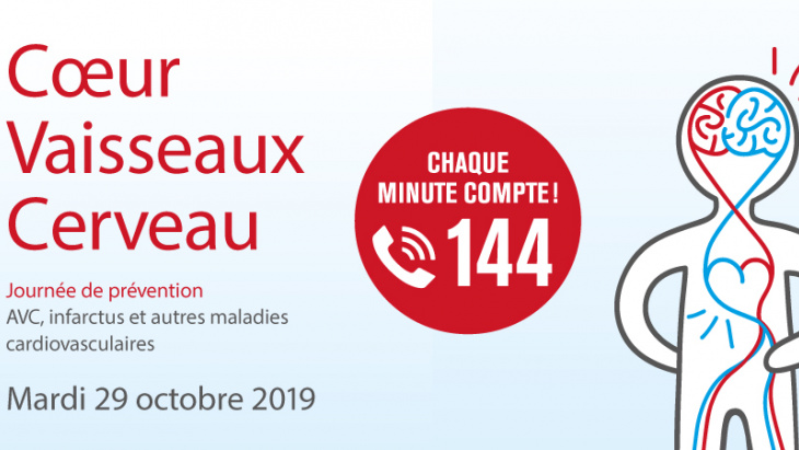 Cœur, vaisseaux et cerveau - journée de prévention le 29 octobre 2019