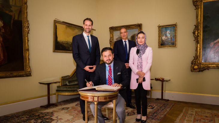 Visite de coutoisie de S.E. Monsieur l'Ambassadeur Nasir Ahmed ANDISHA, Représentant permanent de la République islamique d'Afgh