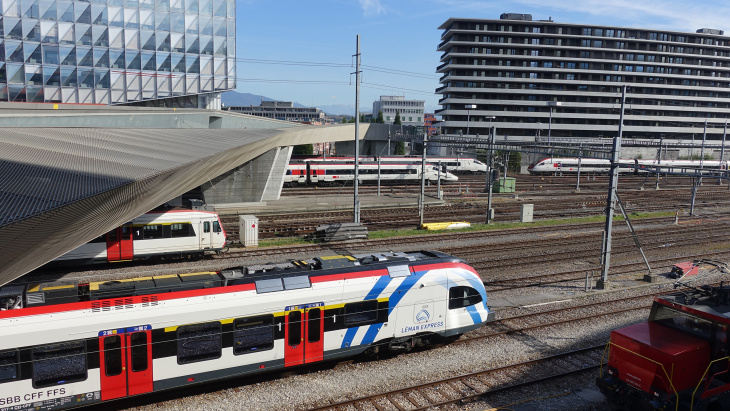 Photo train Léman Express