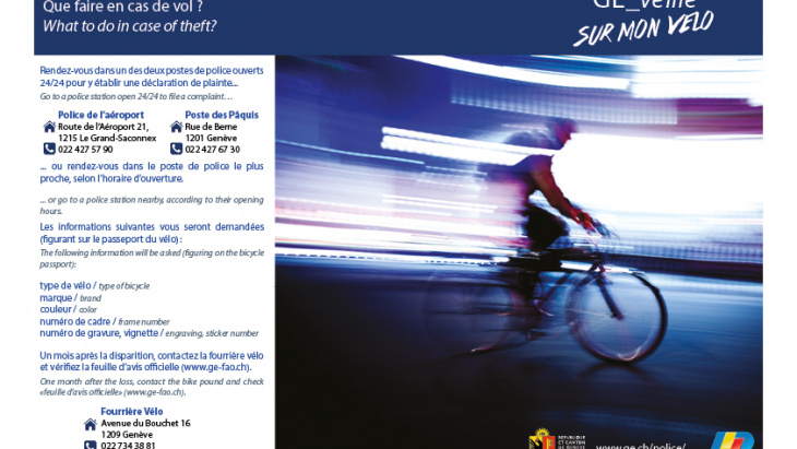 Campagne de prévention vélo