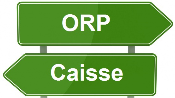 Quelle est la différence entre l'ORP et la caisse de chômage ?