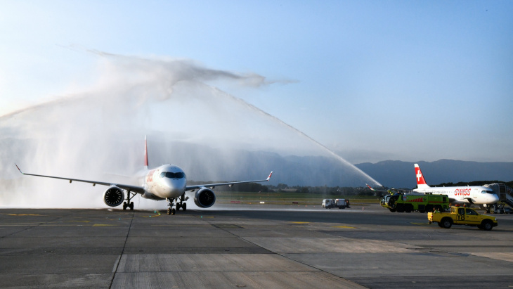 Arrivée de la flamme olympique dans le cadre des Jeux Olympiques de la Jeunesse   Lausanne 2020