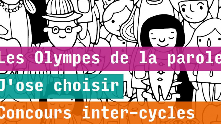 Affiche concours Olympes de la parole