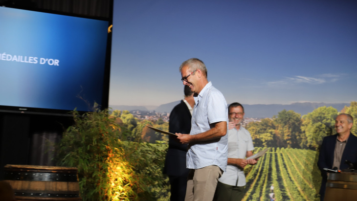 M. Thierry Anet, Chef du Vignoble de l'Etat de Genève 