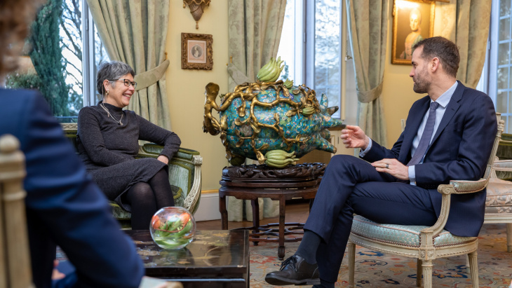Visite de courtoisie de Madame Aelin Pérez Ramírez, Consule générale du Pérou à Genève 