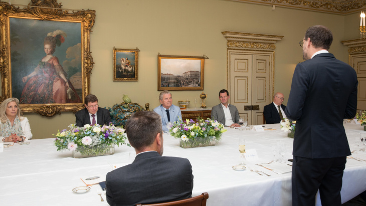 Déjeuner de courtoisie en l'honneur de Monsieur Ivan Pictet, président de la Fondation pour Genève