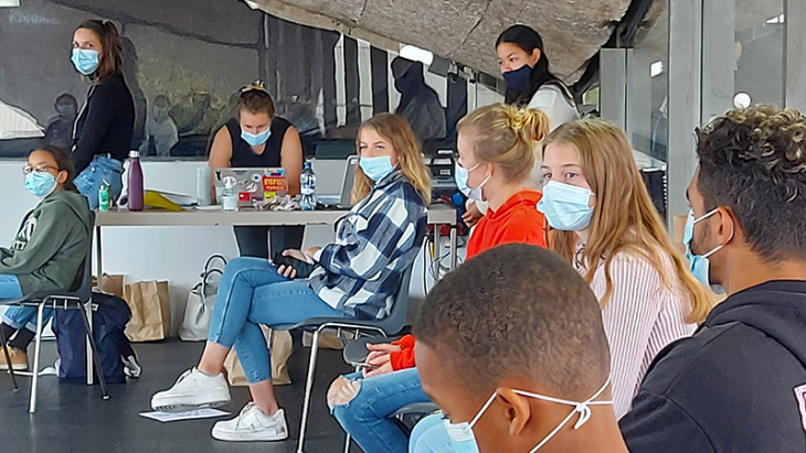 Journée participative des jeunes au Pavillon Sicli