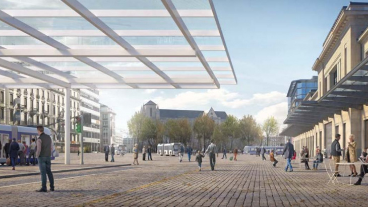 Représentation place de Cornavin